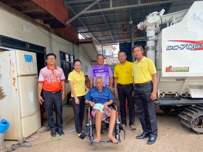 ลงพื้นที่มอบอุปกรณ์ช่วยคนพิการ ให้กับ...